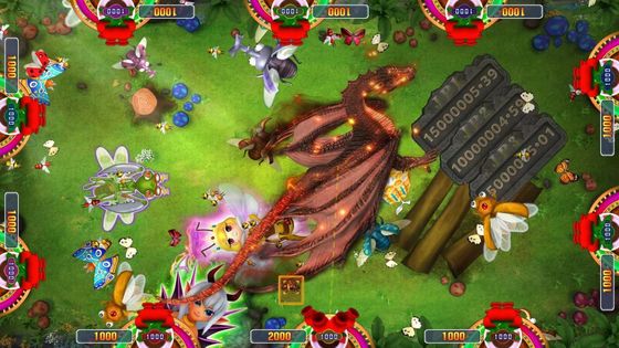 Lucky Insect 2 Fishing Game Software Fish Hunter Game Board Machine For Adult