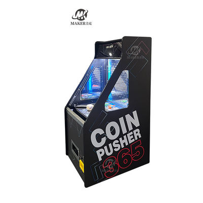 Black Coin Mechanism Quarter Arcade Coin Pusher For Shopping Mall