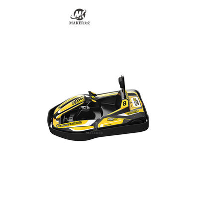 40Km/H Brushless Motor Battery Kiddie Rides Machine Electric Gokarts Yellow Black