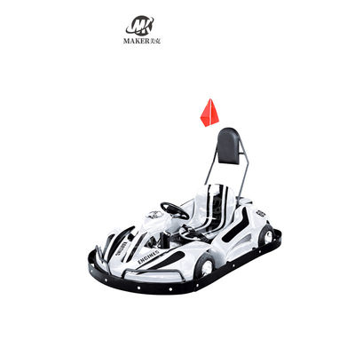 1 Seat Kiddie Rides Machine 3-10 Years Old Super Cool 24V 40A Electric Fiberglass Steel Go Kart