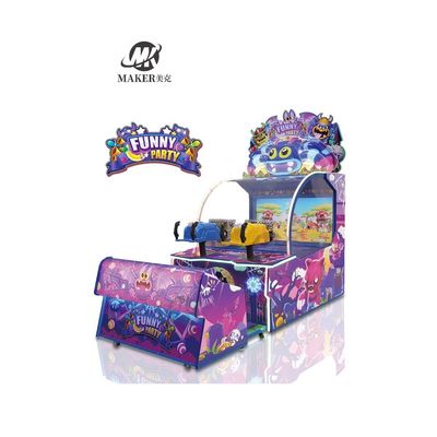 Coin Operated Gun Shoot Games Machines Arcade Colorful Shooting Game Machine For Kids