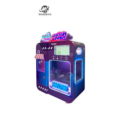 Coin Payment Cotton Candy Vending Machine Smart Control Electric Fairy Floss Maker
