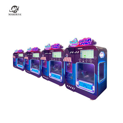 Coin Payment Cotton Candy Vending Machine Smart Control Electric Fairy Floss Maker