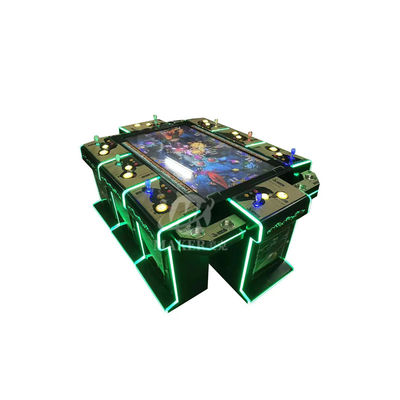 Acrylic Multiscene Fish Table Gambling 55 Inch 6 Players Practical