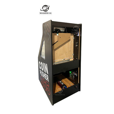 Black Coin Mechanism Quarter Arcade Coin Pusher For Shopping Mall
