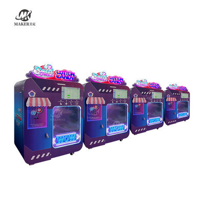 Coin Payment Cotton Candy Vending Machine Smart Control Electric Fairy Floss Maker