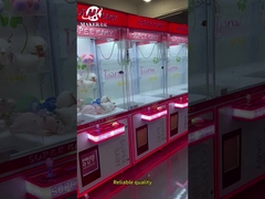 ভালো পরিমাণে মুদ্রা চালিত খেলনা বাচ্চাদের জন্য ক্লি ক্রেন মেশিন